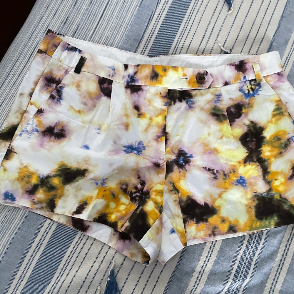 Fun tie dye J crew shorts